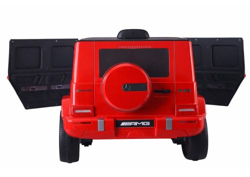 S306-1 Piros akkumulátoros autó Mercedes G63