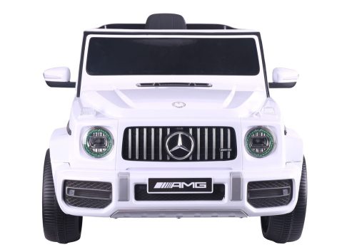 Akkumulátoros autó S306-1 Fehér Mercedes G63