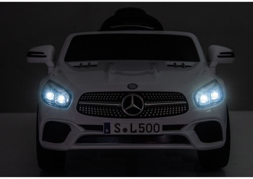 S506 Akkumulátoros Autó Fehér Mercedes SL500