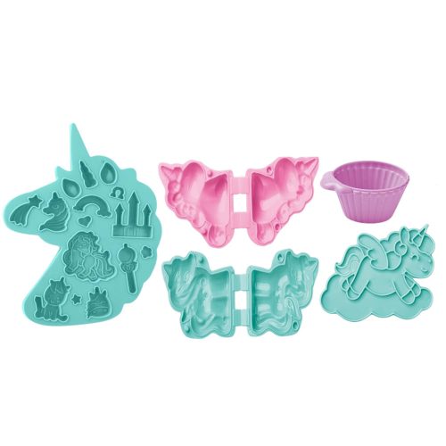 Kreatív DIY készlet: Unikornis tészta, formák és kiegészítők