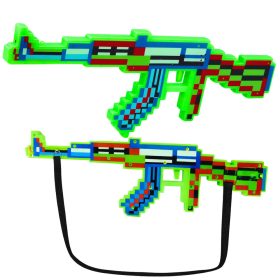 Pixel Rifle Fegyverfények Lézerzöld Hangok 45 cm