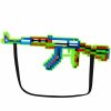 Pixel Rifle Fegyverfények Lézerzöld Hangok 45 cm