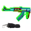 Pixel Rifle Fegyverfények Lézerzöld Hangok 45 cm