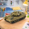T90 Katonai Tank Távirányítós RC Fények Hangok Homok 1:18