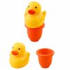 Fürdőjáték szett Kacsa Szappanadagoló Pohár Kék