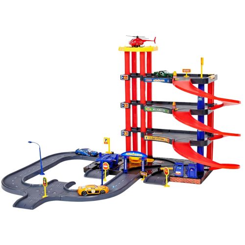 Többszintes parkoló 4 szint lifttel Helikopteres autók 70 el.