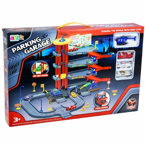 Többszintes parkoló 4 szint lifttel Helikopteres autók 70 el.