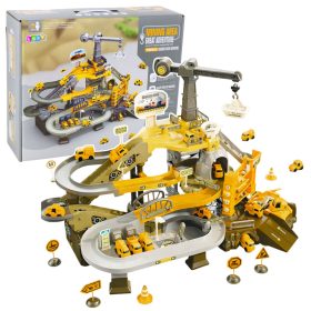   Interaktív készlet Bányászati ​​parkoló Építőipari járműpálya Bánya