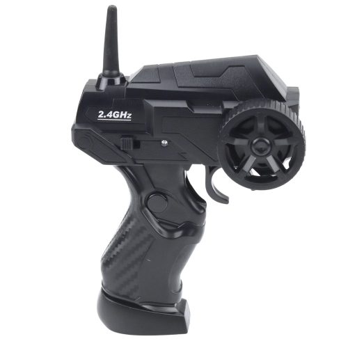 RC Kupé Távirányítós Drift Autó Cserélhető Kerekekkel Fekete 1:24