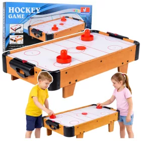 Mini léghoki asztali árkádjáték gyerekeknek, fából