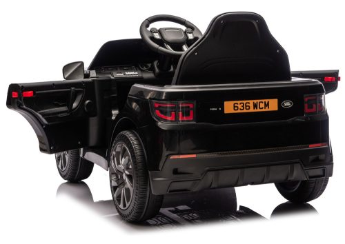 Land Rover Discovery DLS-K06 fekete akkumulátoros jármű