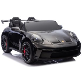 DK-P911 Porsche GT3 fekete fényezésű akkumulátoros autó