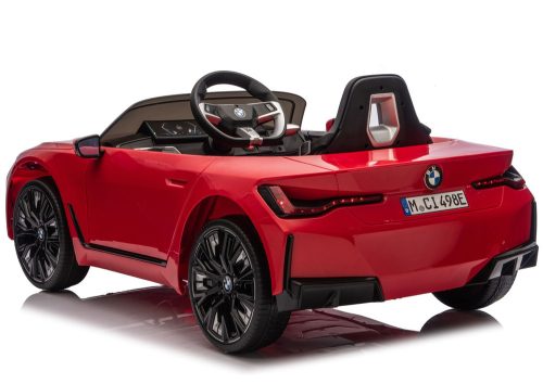 BMW i4 4x4 JE1009 piros elektromos kisautó