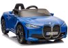 Akkumulátoros autó BMW i4 4x4 JE1009 kék