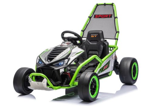 Akkumulátoros Jármű DM-107 24V7 Csendes Motor Zöld