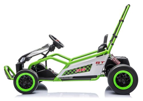 Akkumulátoros Jármű DM-107 24V7 Csendes Motor Zöld