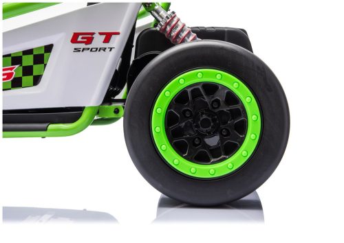 Akkumulátoros Jármű DM-107 24V7 Csendes Motor Zöld