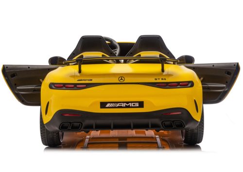 Mercedes GT63 AMG DK-GT63 24V-os akkumulátoros autó, sárga