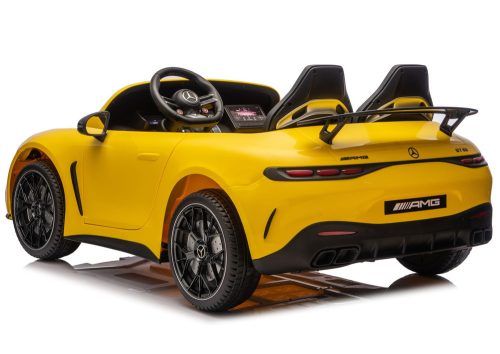 Mercedes GT63 AMG DK-GT63 24V-os akkumulátoros autó, sárga