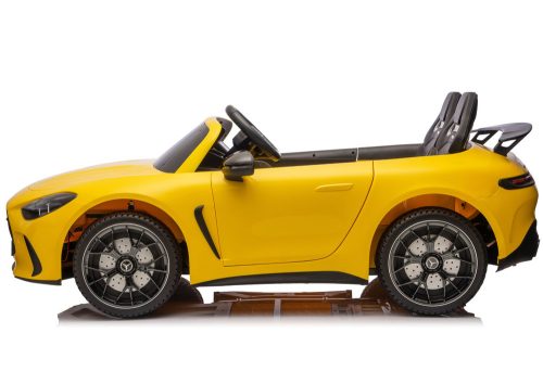 Mercedes GT63 AMG DK-GT63 24V-os akkumulátoros autó, sárga