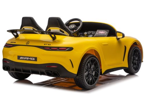 Mercedes GT63 AMG DK-GT63 24V-os akkumulátoros autó, sárga