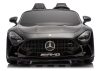 Mercedes GT63 AMG DK-GT63 24V-os akkumulátoros autó csendes motorral, fekete színben