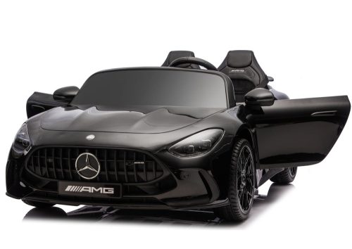 Mercedes GT63 AMG DK-GT63 24V-os akkumulátoros autó csendes motorral, fekete színben