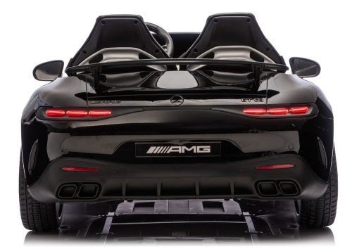 Mercedes GT63 AMG DK-GT63 24V-os akkumulátoros autó csendes motorral, fekete színben