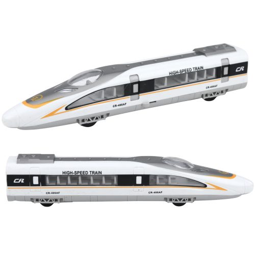 Nagysebességű expresszvonat nyitó ajtajai motoros fények hangjai