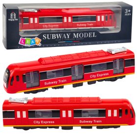 Metro Train City Express nyitó ajtók fényei piros hangok