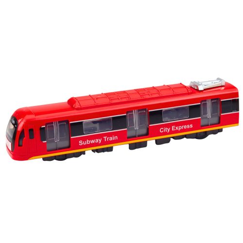 Metro Train City Express nyitó ajtók fényei piros hangok