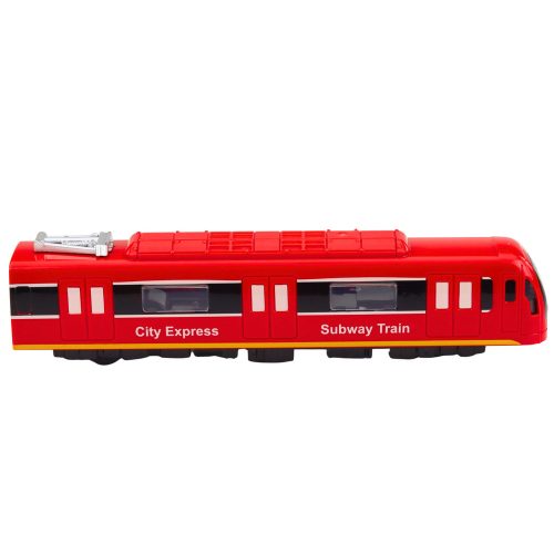 Metro Train City Express nyitó ajtók fényei piros hangok