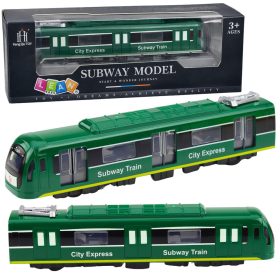 Metro Train City Express nyitó ajtók fényei zöld hangok