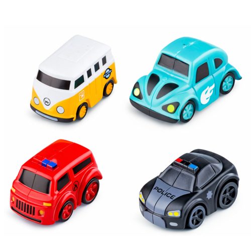 Autós Akadálypálya Interaktív Oktató Parkoló 4 Autónak