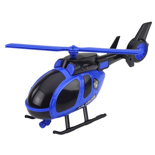 Rendőrségi teherautó vontató autó helikopter fények hangkészlet