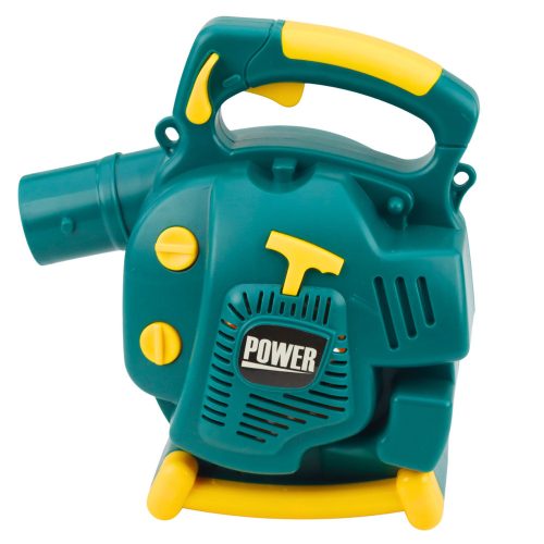 Kerti lombfúvó gyerekeknek zöld hangokat fúj