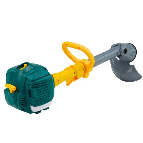 Gyerek kerti fűnyíró hangokkal, fénnyel és gumipengével