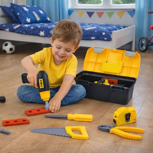 Szerszámkészlet dobozban, akkumulátoros csavarhúzó tartozékok, 23 db.