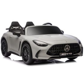   Mercedes GT63 AMG DK-GT63 24V-os akkumulátoros autó, világosszürke