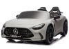 Mercedes GT63 AMG DK-GT63 24V-os akkumulátoros autó, világosszürke