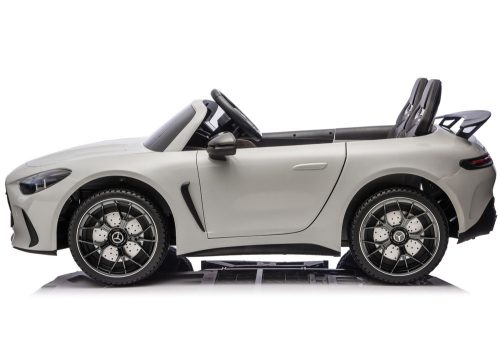 Mercedes GT63 AMG DK-GT63 24V-os akkumulátoros autó, világosszürke