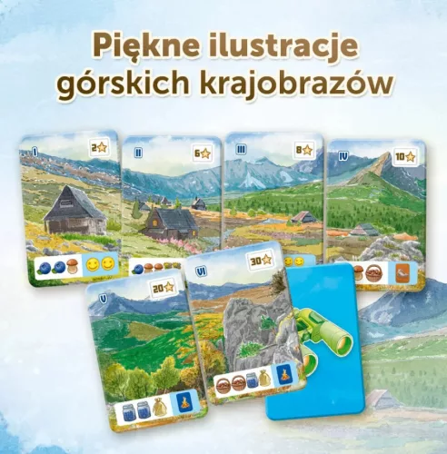 Családi játék Öt csúcs: Hegyi kalandok Trefl 02517