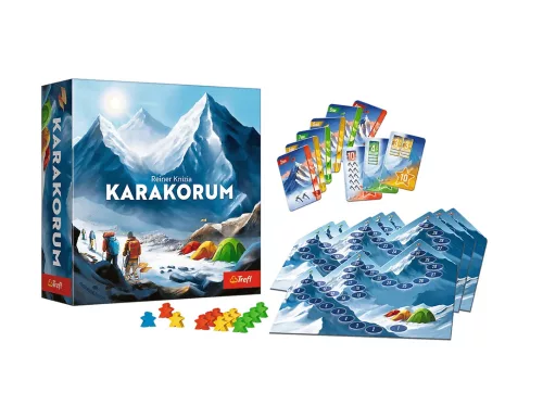 Társasjáték Karakorum Reiner Knizia: A hegyek királya Trefl 02739