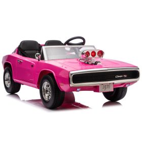 Dodge Charger R/T DLS-K12 24V7Ah Pink Battery Car