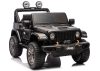 Jeep Rubicon 4x4 DK-JWR556 4x200W 24V fekete akkumulátoros jármű