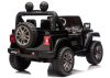 Jeep Rubicon 4x4 DK-JWR556 4x200W 24V fekete akkumulátoros jármű