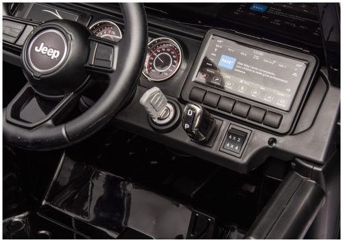 Jeep Rubicon 4x4 DK-JWR556 4x200W 24V fekete akkumulátoros jármű