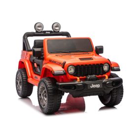   Jeep Rubicon 4x4 akkumulátoros jármű DK-JWR556 4x200W 24V narancssárga