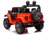 Jeep Rubicon 4x4 akkumulátoros jármű DK-JWR556 4x200W 24V narancssárga