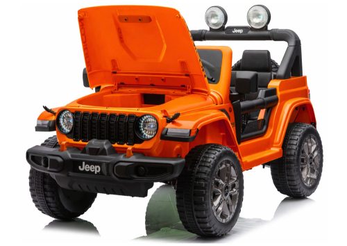 Jeep Rubicon 4x4 akkumulátoros jármű DK-JWR556 4x200W 24V narancssárga